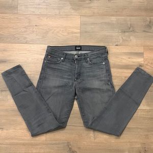 Hudson || Gray Skinny Jeans